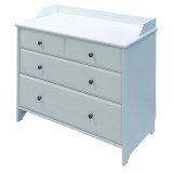 Комод 4 ящика ВЕСТВИК белый  - картинка 4